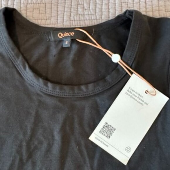 Quince Women Tencel Jersey Tank Maxi Dress Basic Sleeveless Dress Black S - Picture 6 of 6